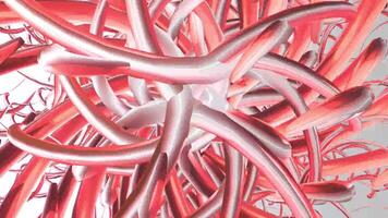 Animation of a Moving Background with 3D Spirals 05 video