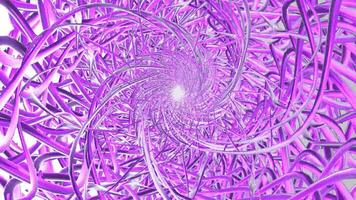 Animation of a Moving Background with 3D Spirals 04 video