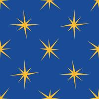 sin costura modelo con estrellas. diseño para tela, textil, fondo de pantalla vector