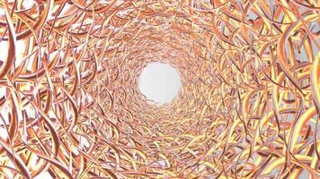 Animation of a Moving Background with 3D Spirals 04. video