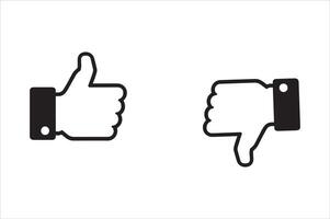 Set of Thumb Up Icon Thumps Up like Icons vector