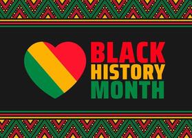 black history month background. black history month 2025 background. vector