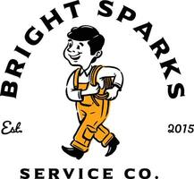 Retro-style emblem featuring an electrician character carrying tools, designed in a vintage illustrative style, ideal for electrical service branding, handyman businesses, and retro-style vector
