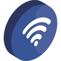 internet wifi signal button png