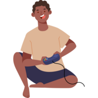 man playing game png