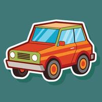 car sticker illustration on a white background on a white background on a white background on a white background on a white background vector