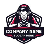 a man playing games design vector