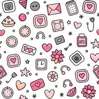 a collection of different types of items and symbols vector