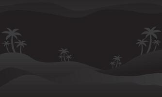 Black background greeting card template design vector