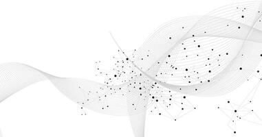 Geometric mesh lines on a white background . vector