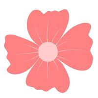 Simple cute flower vector