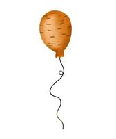 Set of carrot pattern elements. Cute childish vector