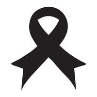 Simplistic Awareness Ribbon for All Causes vector