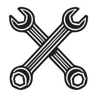 Mechanic Garage Toolset Inspired Illustration Design vector