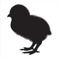 Graceful Quail Silhouette Graphic Design vector