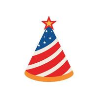 Unique Birthday Cap Illustration Design vector