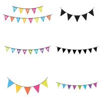 Stylish Birthday Banner Illustration Design Inspiration Bundle vector