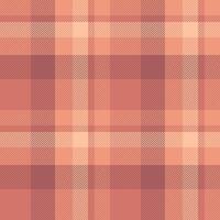 Stylish muted peach and rose plaid pattern. Perfect for textile design, apparel, website backgrounds, or packaging. Subtle, elegant, and versatile design. vector