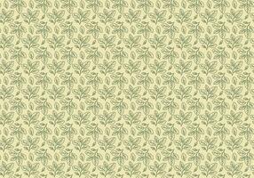 Elegant green leaf pattern on a pale yellow background. Perfect for textile designs, packaging, or website backgrounds. Simple, stylish, and nature-inspired. vector