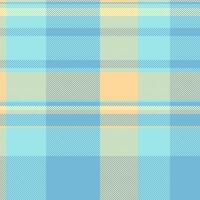 Textile plaid of seamless texture check with a background fabric tartan pattern. vector