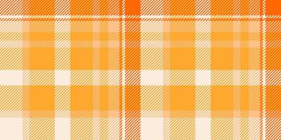 Hounds fabric seamless texture, expressive tartan plaid pattern. Flooring textile background check in amber and light colors. vector