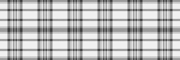 Slim pattern fabric tartan, cover background textile. Summertime seamless check texture plaid in white and grey colors. vector