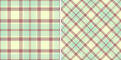 Texture check pattern of fabric background plaid with a seamless tartan textile. vector