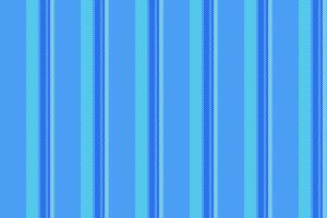 Mixed texture background fabric, magazine stripe textile seamless. Plain pattern lines vertical in blue and teal colors. vector