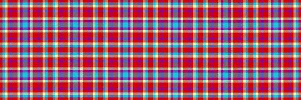 Intricate check tartan, cozy pattern textile fabric. Poncho plaid seamless background texture in red and light colors. vector