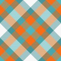 Vibrant teal, orange white striped geometric pattern. Perfect for modern textiles, website backgrounds, or stylish packaging. Clean, bold design with dynamic intersecting lines. vector