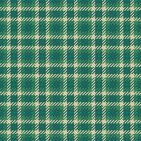 Finish background tartan plaid, tweed textile texture. Flow pattern check fabric seamless in teal and mint colors. vector