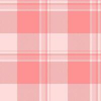 Soft pink and white plaid pattern. Perfect for textile designs, fashion, scrapbooking, and website backgrounds. Subtle texture and delicate color palette create a gentle, feminine feel. vector