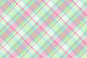 Everyday seamless pattern plaid, gift card check texture tartan. Minimalist textile background fabric in light and pastel colors. vector