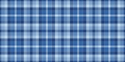 Geometric check texture , loft background plaid seamless. Picnic tartan pattern fabric textile in blue and light colors. vector