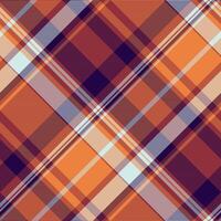 Striking diagonal plaid pattern in warm autumnal tones. Perfect for textile designs, website backgrounds, or stylish branding. vector