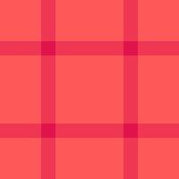30s plaid background textile, spanish seamless check. Holiday tartan texture pattern fabric in red color. vector