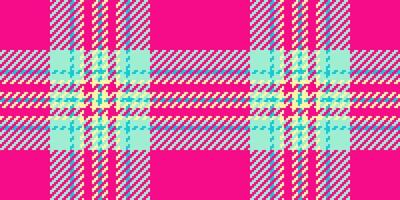 Wide fabric texture tartan, awesome seamless pattern check. 2025 textile background plaid in bright and mint colors. vector