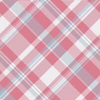 Improvement check texture tartan, image fabric background textile. Slim pattern plaid seamless in red and sterling silver colors. vector