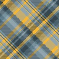 Border textile tartan plaid, hounds texture seamless . American fabric background check pattern in cyan and pastel colors. vector