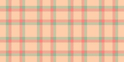 Image textile tartan , shop seamless texture check. Japanese pattern plaid background fabric in orange and pastel colors. vector