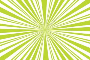 simple abstract grass green color creative geometric sunburst monochrome line pattern green and white sunburst burst vector
