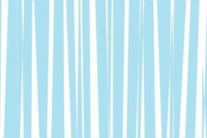 simple modern abstract white color thin to thick vertical line pattern on sky color background vector