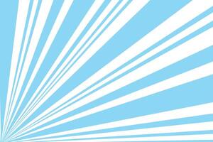 simple abstract light sky color creative geometric line pattern blue sunburst background that can be used as a background or texture vector