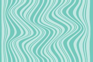 simple abstract fest color creative geometric vertical wavy distort line pattern wavy teal stripes background vector