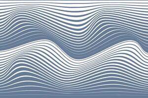 simple abstract sky grey color big to small half tone blend horizontal wavy distort line pattern vector