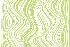simple abstract light lemon color creative thin to thick vertical wavy distort line pattern abstract green and white wavy lines vector