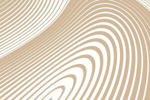 simple abstract light brown color geometric creative wavy line pattern vector