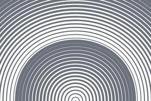 simple abstract sky grey color big to small half tone blend horizontal half circle line pattern vector