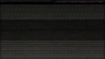 Noise glitch of Analog TV with signal error and grain noise effect background video