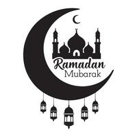Ramadan Lantern Serenity vector